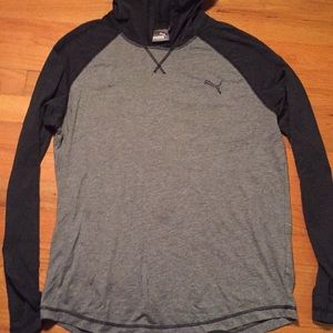 Men’s  Puma Medium hooded shirt